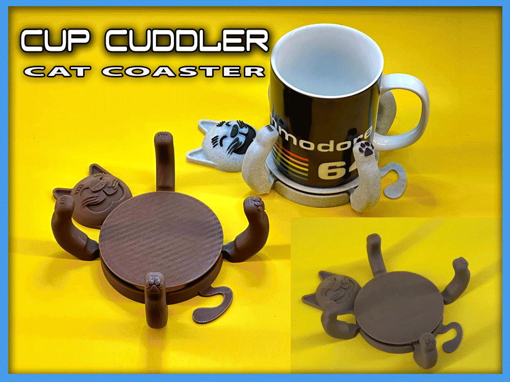 Posa Vasos Gato articulado