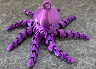 Llavero Pulpo con patas articuladas