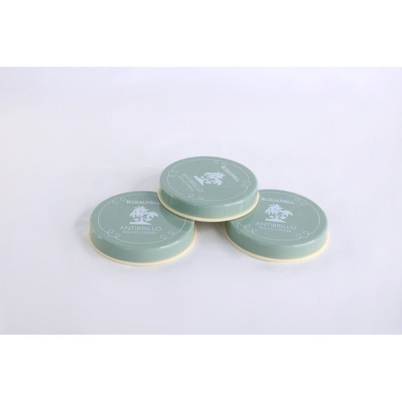 Polvos anti brillo Leticia Well