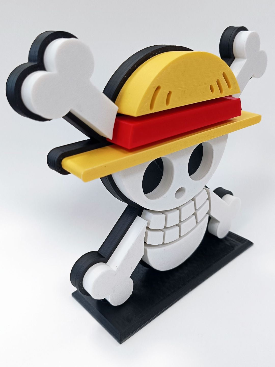 Figura decorativa calavera pirata