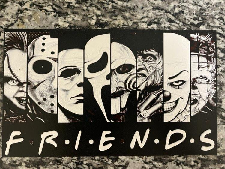 Lámina Scary Friends Hueforge