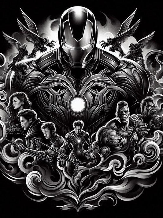 Lámina decorativa cómic