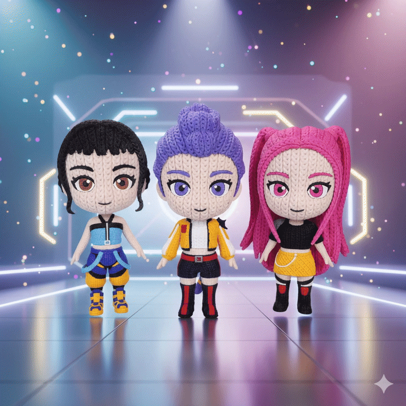 Figuras crochet coleccionables