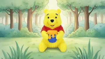 Figura Winnie crochet