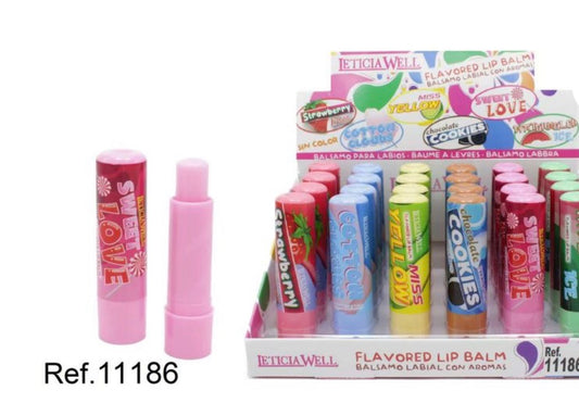 Bálsamo labial con aromas