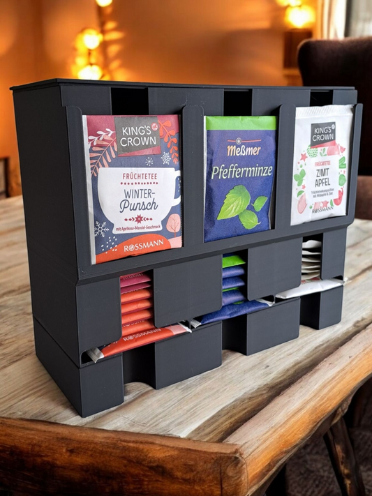 Organizador Moderno de Té, Dispensador de Té