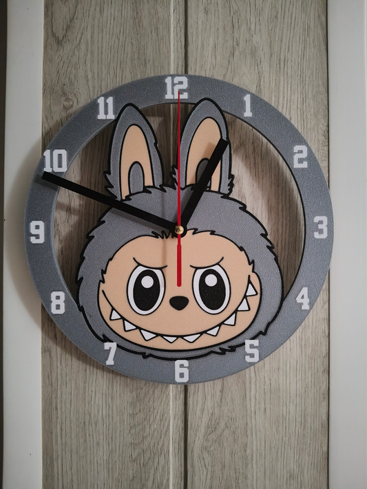Reloj de pared Labubu