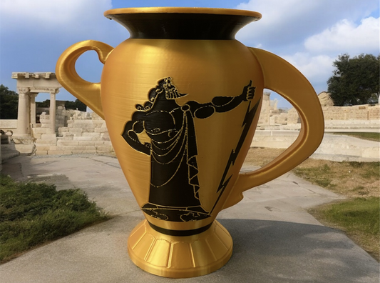 Figura jarrón Hércules