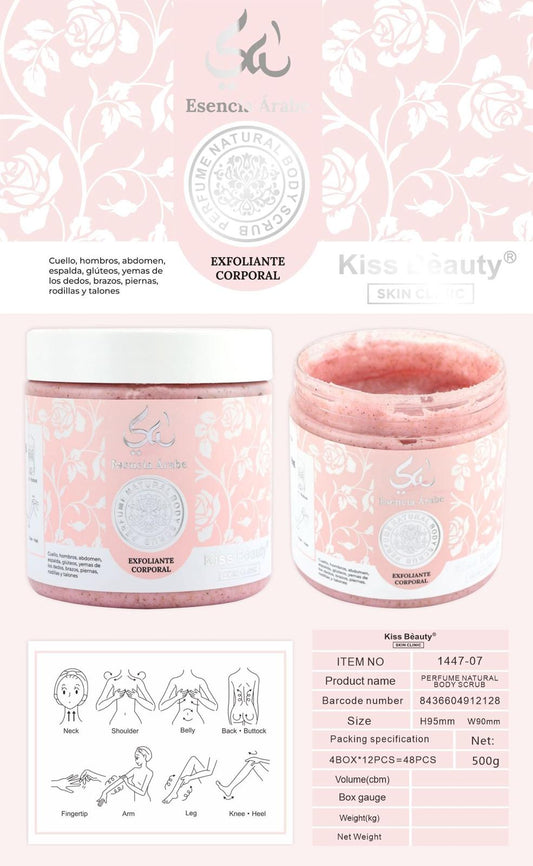 Exfoliante corporal Kiss Beauty