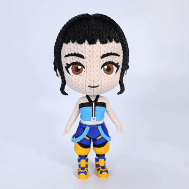 Figuras crochet coleccionables