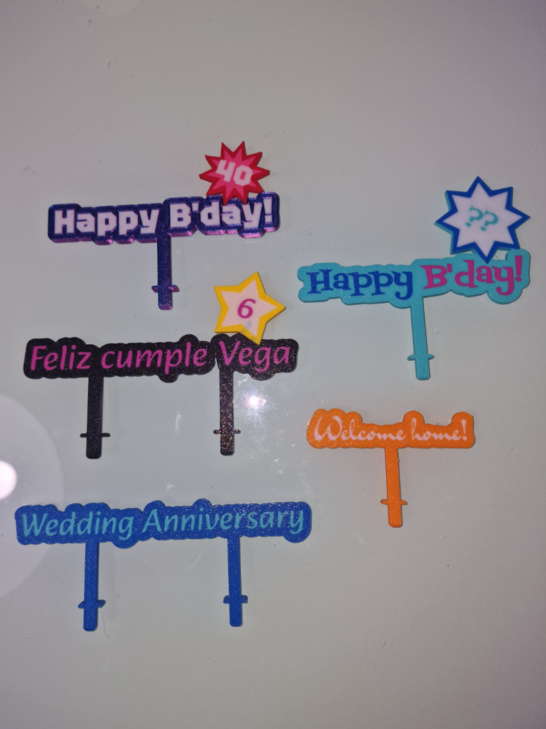 Topper Personalizado para Tartas